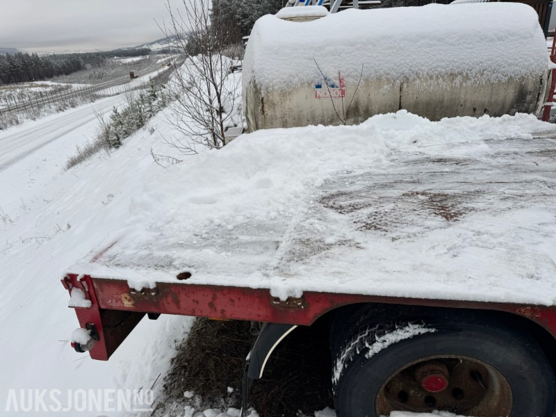 Remorque 2005 Hrd 2-Akslet Semitrailer uttskyt bak og kile for tvangsstyring: photos 12