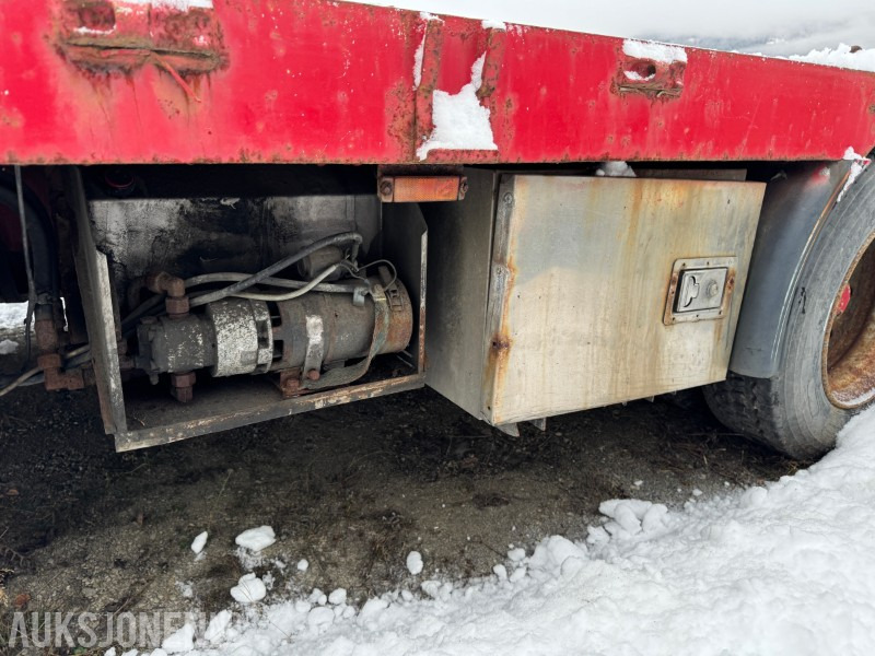 Remorque 2005 Hrd 2-Akslet Semitrailer uttskyt bak og kile for tvangsstyring: photos 17