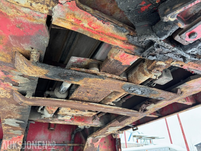 Remorque 2005 Hrd 2-Akslet Semitrailer uttskyt bak og kile for tvangsstyring: photos 6