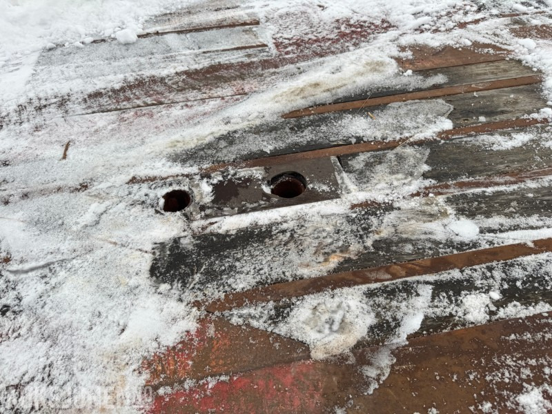 Remorque 2005 Hrd 2-Akslet Semitrailer uttskyt bak og kile for tvangsstyring: photos 14