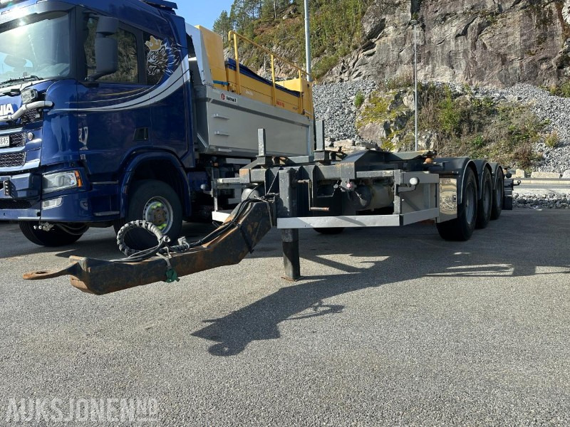 2005 Nor slep PHV 24C - 3 akslet 20 fots Container tralle - EU Godkjent - Remorque: photos 1 2005 Nor slep PHV 24C - 3 akslet 20 fots Container tralle - EU Godkjent - Remorque: photos 1