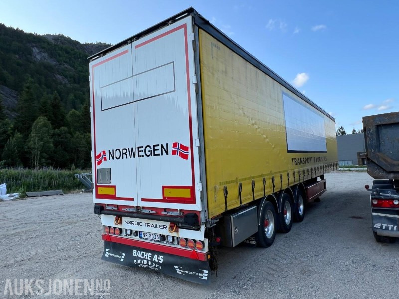 2015 NORDIC TRAILER S342 Alu Alcoa-felger Løft på første aksel Arbeidslys - Remorque: photos 3 2015 NORDIC TRAILER S342 Alu Alcoa-felger Løft på første aksel Arbeidslys - Remorque: photos 3