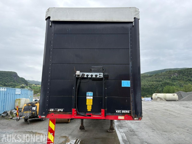 2016 Kel-Berg Gardintralle med sving på aksel 3. - Remorque: photos 5 2016 Kel-Berg Gardintralle med sving på aksel 3. - Remorque: photos 5