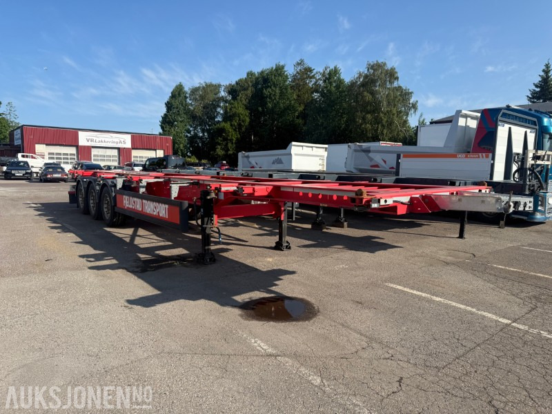 2020 | Kel-Berg C300V 3-akslet containerchassis | Meget god stand | EU-godkjent til 11/2025 - Remorque: photos 2 2020 | Kel-Berg C300V 3-akslet containerchassis | Meget god stand | EU-godkjent til 11/2025 - Remorque: photos 2