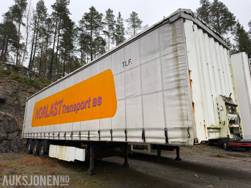 Krone Profi Liner Nordic SD kapellsemi – hevbart tak – medbringertruck-feste – åpning begge sider - Remorque: photos 3 Krone Profi Liner Nordic SD kapellsemi – hevbart tak – medbringertruck-feste – åpning begge sider - Remorque: photos 3