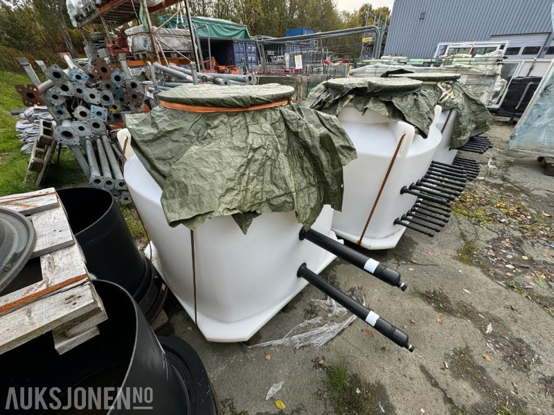 Samlebrønner med kjøresterke lokk - Nytt - Matériel de chantier: photos 1 Samlebrønner med kjøresterke lokk - Nytt - Matériel de chantier: photos 1