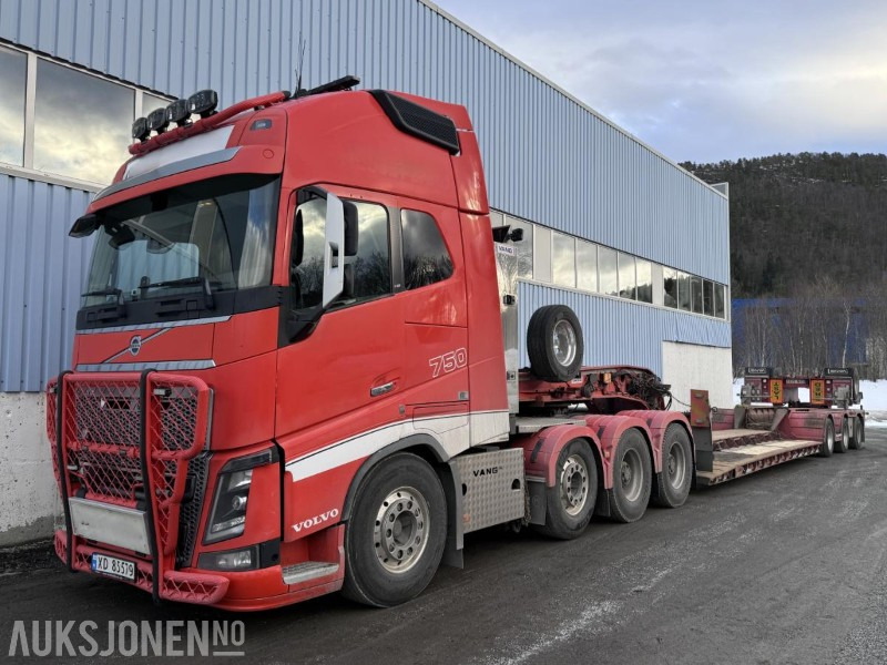 2015 Volvo FH 16 750 - 8x4 + 1 - Tridem pusher - Tungtrekker med 2015 Vang ATHLS 111+1 brønnhenger - Tracteur routier: photos 4 2015 Volvo FH 16 750 - 8x4 + 1 - Tridem pusher - Tungtrekker med 2015 Vang ATHLS 111+1 brønnhenger - Tracteur routier: photos 4