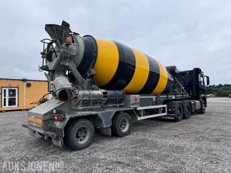 2019 Mercedes-Benz Arocs trekker - AMT 4433 semi med 14 m3 betongblander - 6x4 - Navreduksjon - - Tracteur routier: photos 4 2019 Mercedes-Benz Arocs trekker - AMT 4433 semi med 14 m3 betongblander - 6x4 - Navreduksjon - - Tracteur routier: photos 4