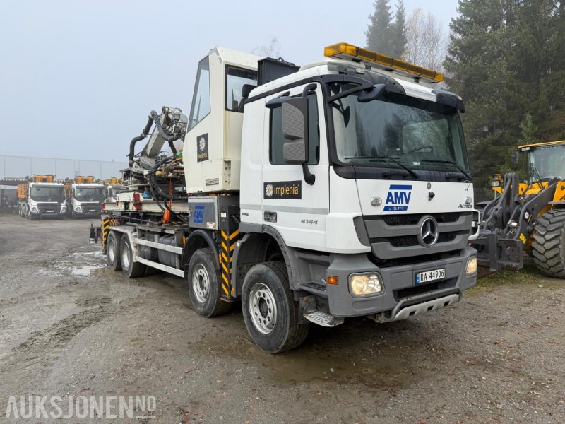 2013 MERCEDES-BENZ 4144 ACTROS, AMV Bolterigg, Nylig EU-godkjent chassi - Véhicule de voirie/ Spécial: photos 3 2013 MERCEDES-BENZ 4144 ACTROS, AMV Bolterigg, Nylig EU-godkjent chassi - Véhicule de voirie/ Spécial: photos 3
