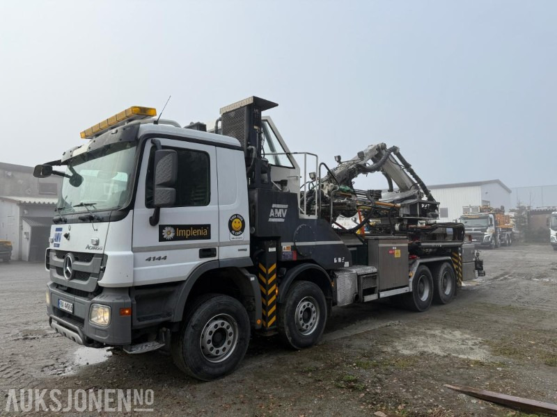 2013 MERCEDES-BENZ 4144 ACTROS, AMV Bolterigg, Nylig EU-godkjent chassi - Véhicule de voirie/ Spécial: photos 1 2013 MERCEDES-BENZ 4144 ACTROS, AMV Bolterigg, Nylig EU-godkjent chassi - Véhicule de voirie/ Spécial: photos 1
