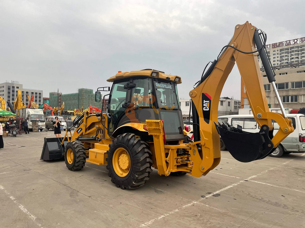 CAT Caterpillar 420F 430 416 JCB 3CX JCB4CX Backhoe Loader - Tractopelle: photos 1 CAT Caterpillar 420F 430 416 JCB 3CX JCB4CX Backhoe Loader - Tractopelle: photos 1