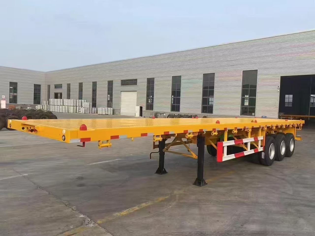 Semi-remorque surbaissé neuf ZHICHENG Semi Flat Bed Low Bed in New Condition: photos 31