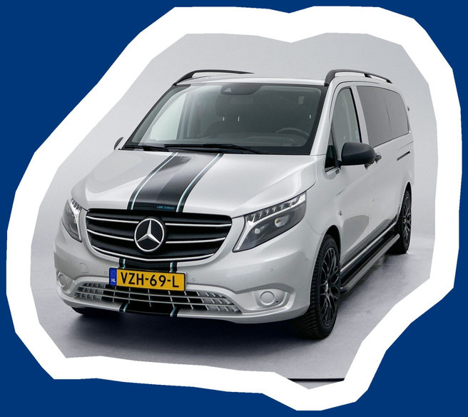 Mercedes-Benz Vito 114 CDI Extra Lang DC 19" inch AMG Dubbele Cabine XL LED Trekhaak Apple Carplay/Android Auto Achteruitrijcamera Cruise Control - Fourgonnette, Utilitaire double cabine: photos 1 Mercedes-Benz Vito 114 CDI Extra Lang DC 19" inch AMG Dubbele Cabine XL LED Trekhaak Apple Carplay/Android Auto Achteruitrijcamera Cruise Control - Fourgonnette, Utilitaire double cabine: photos 1