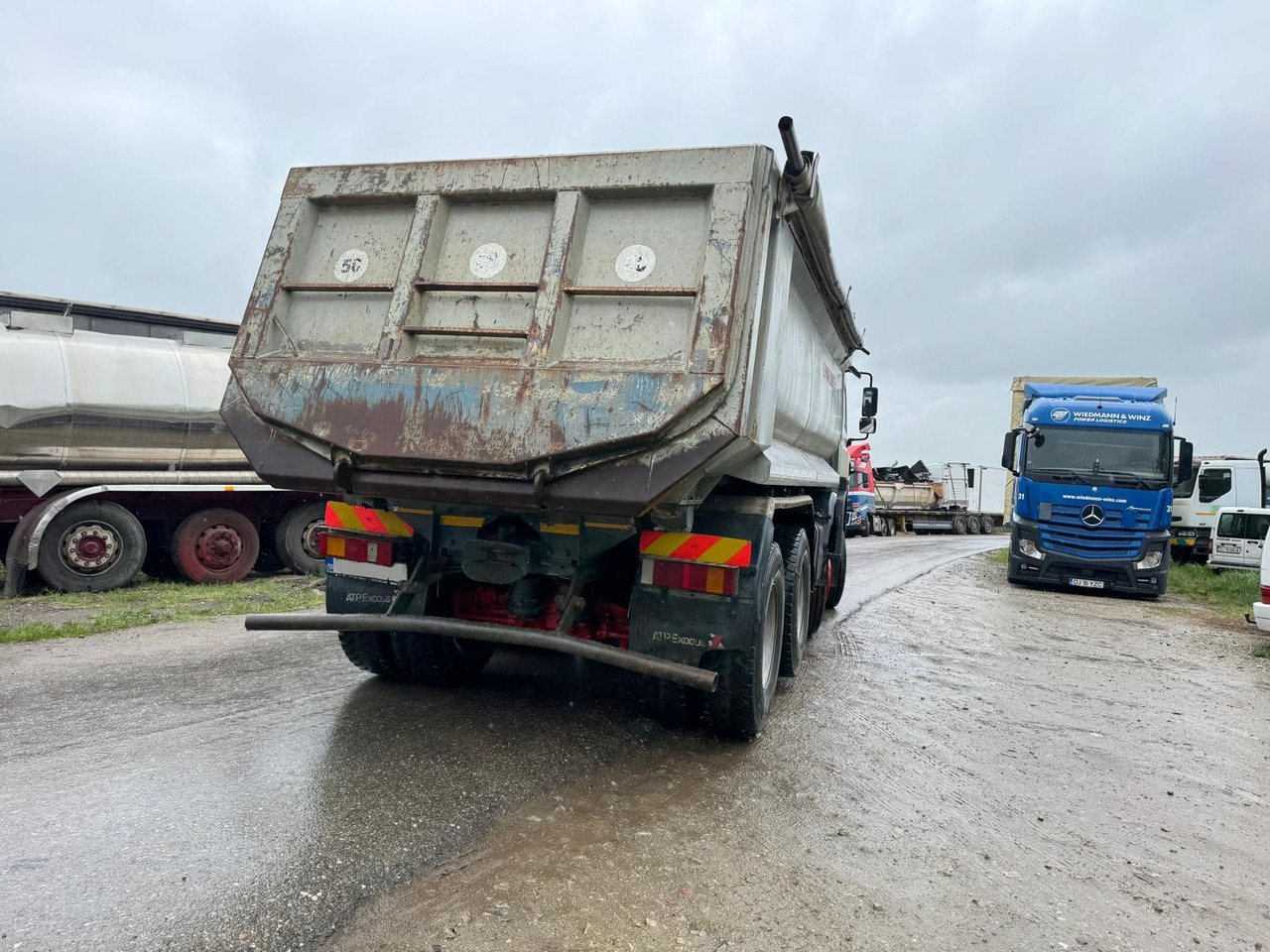 Camion DAF 8x4 CF 85.430S XF85 : Clima AC : Euro 3 : REZVIZUIT COMPLET: photos 9