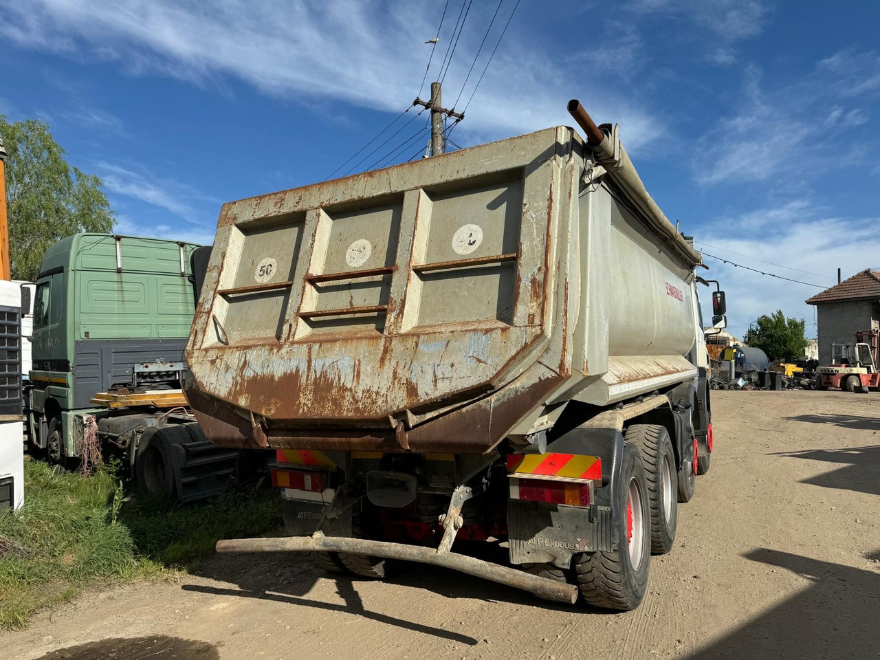 Camion DAF 8x4 CF 85.430S XF85 : Clima AC : Euro 3 : REZVIZUIT COMPLET: photos 7