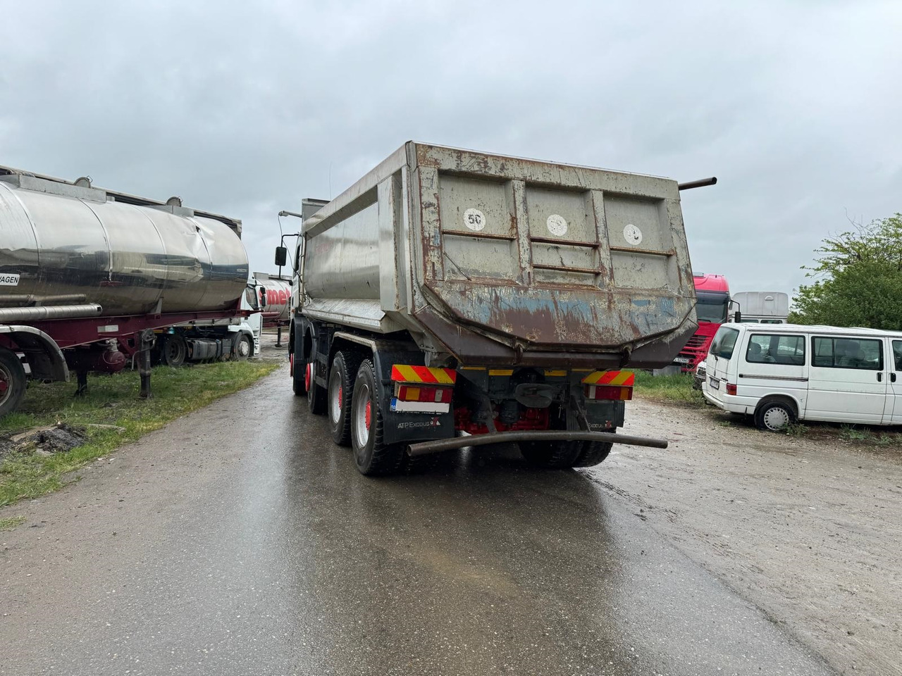 Camion DAF 8x4 CF 85.430S XF85 : Clima AC : Euro 3 : REZVIZUIT COMPLET: photos 10