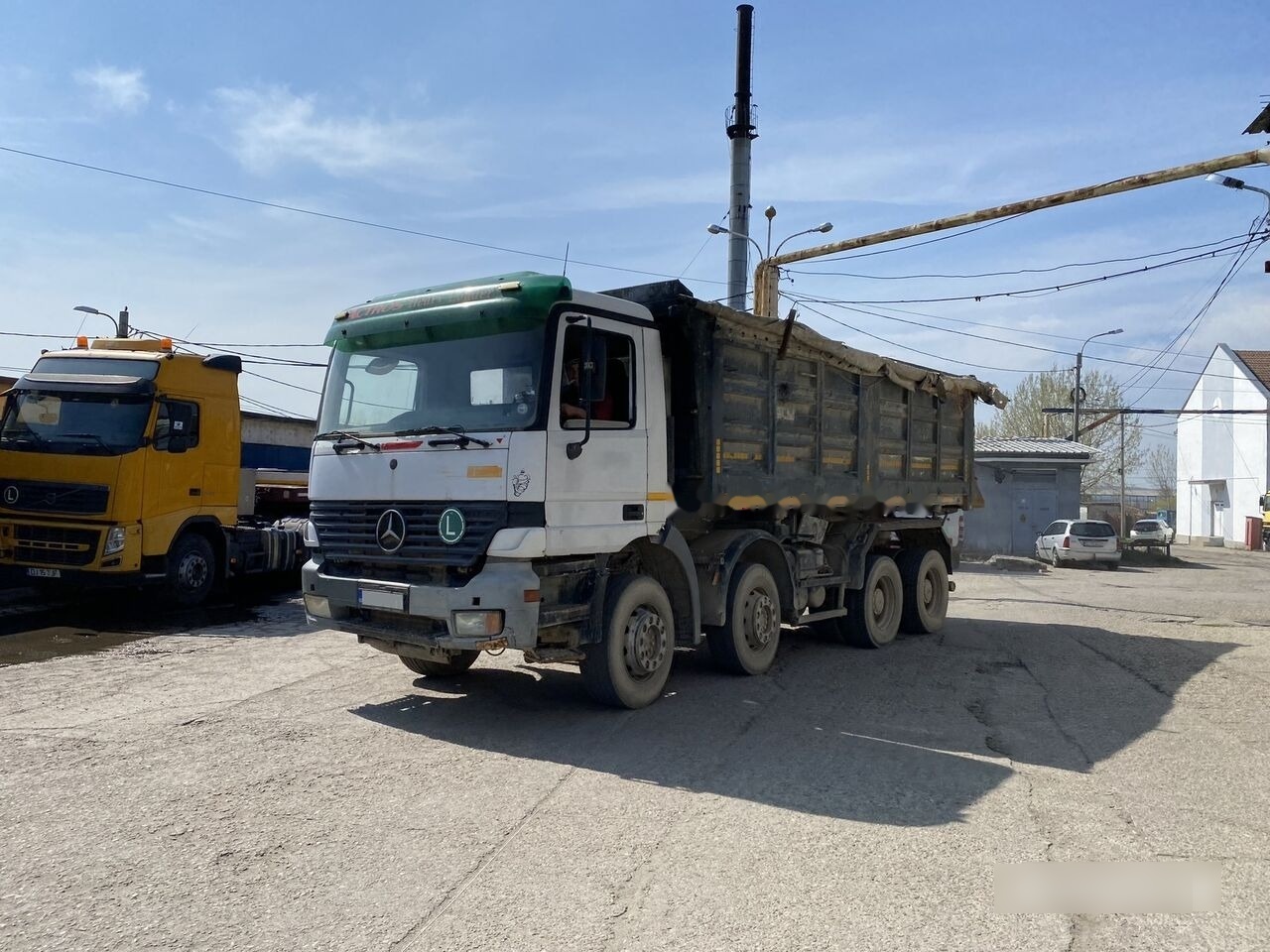 Mercedes-Benz ACTROS MP1 - Camion benne: photos 4 Mercedes-Benz ACTROS MP1 - Camion benne: photos 4