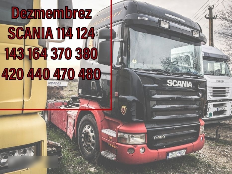 Scania 370 ,420, 440r 470 480 L 112 113 114L - PIESE DIN DEZMEMBRARI - Tracteur routier: photos 1 Scania 370 ,420, 440r 470 480 L 112 113 114L - PIESE DIN DEZMEMBRARI - Tracteur routier: photos 1