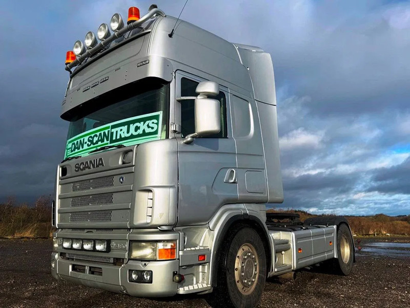 Tracteur routier Scania R164-480 V8 Special Interior. Manuel /Retarder. 700+700L tank: photos 19