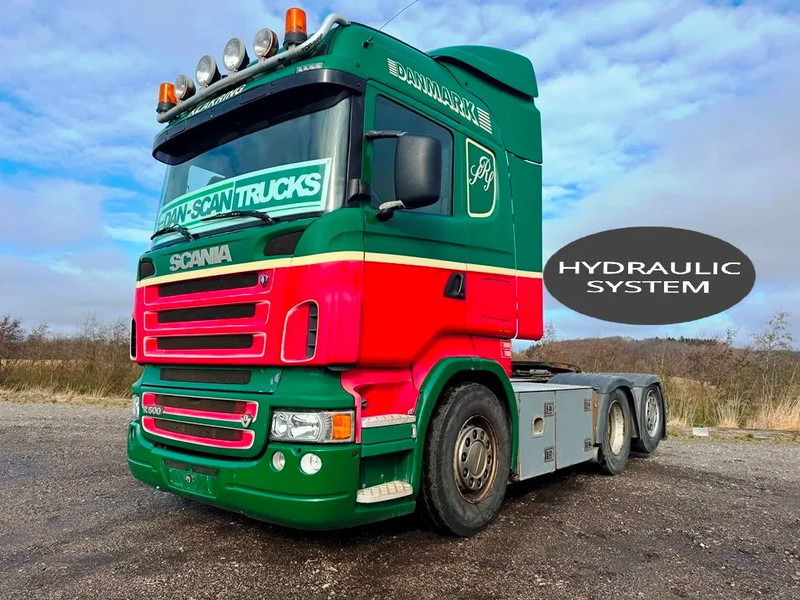 Scania R500 V8 Manuel Gearbox. hydr. system. - Tracteur routier: photos 1 Scania R500 V8 Manuel Gearbox. hydr. system. - Tracteur routier: photos 1