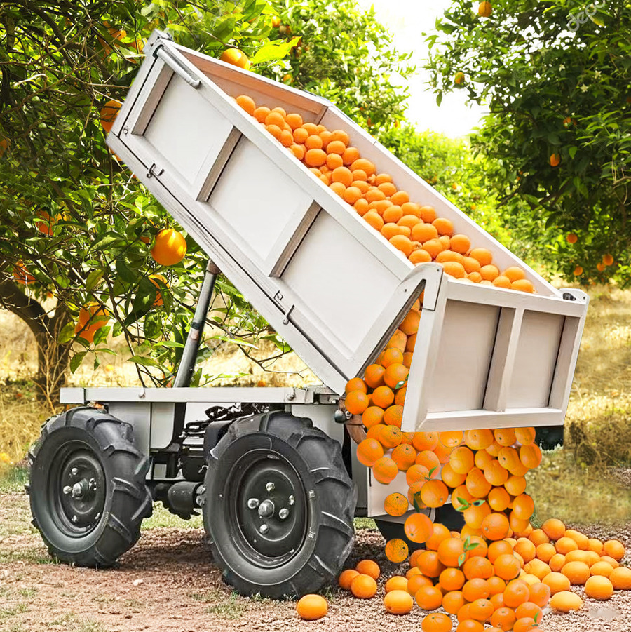 LEZUM D-600 All-Terrain Four-Wheel Drive And Eight-Wheel Drive Transport Truck, Mountain Area Farm Orchard Greenhouse Construction Site Creeper Remote Control Electric Agricultural Transport Vehicle - Quadricycle: photos 1 LEZUM D-600 All-Terrain Four-Wheel Drive And Eight-Wheel Drive Transport Truck, Mountain Area Farm Orchard Greenhouse Construction Site Creeper Remote Control Electric Agricultural Transport Vehicle - Quadricycle: photos 1