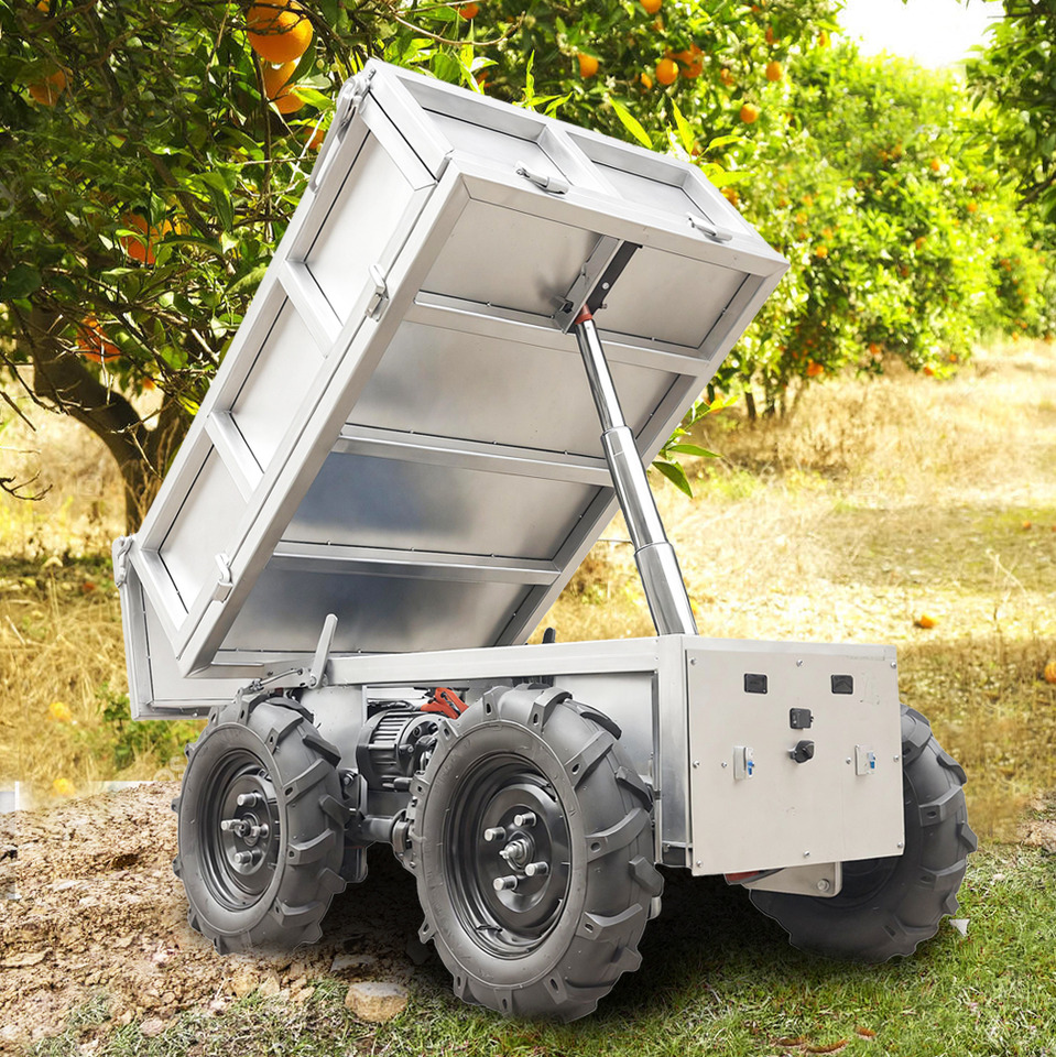 LEZUM D-600 All-Terrain Four-Wheel Drive And Eight-Wheel Drive Transport Truck, Mountain Area Farm Orchard Greenhouse Construction Site Creeper Remote Control Electric Agricultural Transport Vehicle - Quadricycle: photos 5 LEZUM D-600 All-Terrain Four-Wheel Drive And Eight-Wheel Drive Transport Truck, Mountain Area Farm Orchard Greenhouse Construction Site Creeper Remote Control Electric Agricultural Transport Vehicle - Quadricycle: photos 5