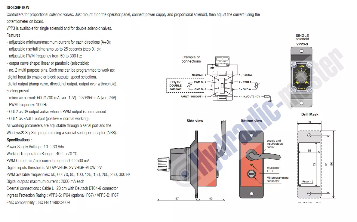 Chargeur frontal pour tracteur pour Camion Full proportional valve 3 sections SPV 20-120 l/min 12 or 24 V plug and play det also available with Walvoil DPX100: photos 6 Chargeur frontal pour tracteur pour Camion Full proportional valve 3 sections SPV 20-120 l/min 12 or 24 V plug and play det also available with Walvoil DPX100: photos 6