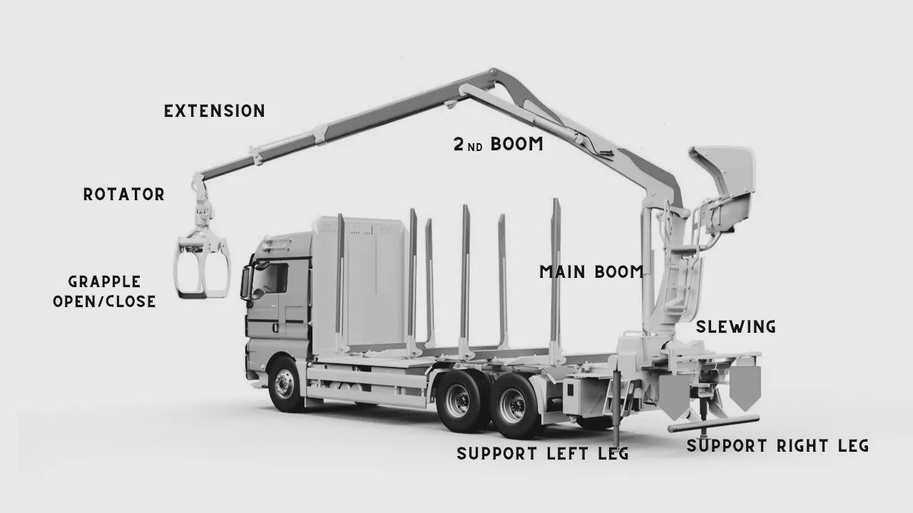 Remorque forestière neuf Set Scanreco RC400 with Walvoil DPX100 John Deere, Manitou, Effer, Palfinger: photos 6 Remorque forestière neuf Set Scanreco RC400 with Walvoil DPX100 John Deere, Manitou, Effer, Palfinger: photos 6