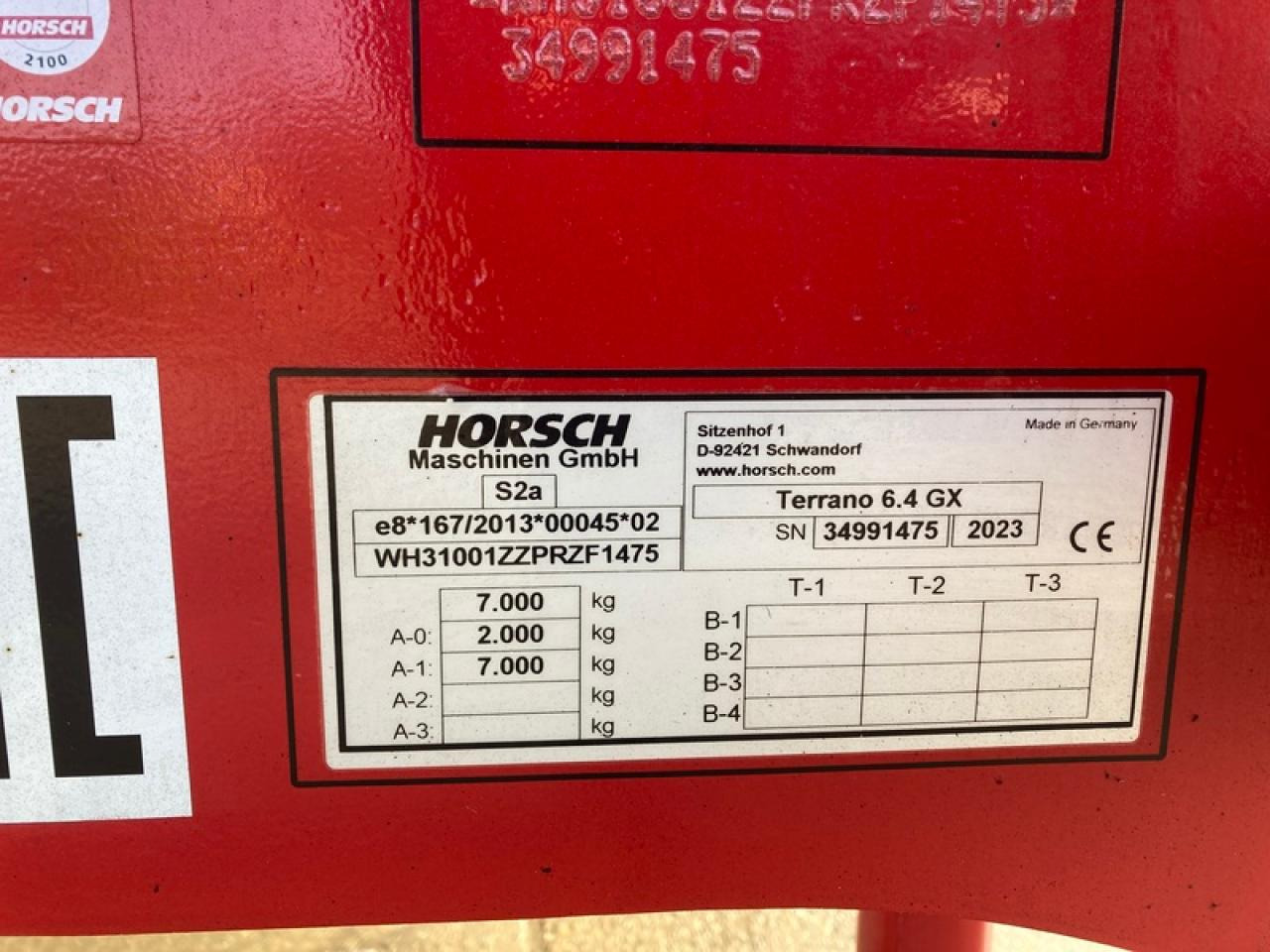 Horsch TERRANO 6.4GX DOPPELROLLPACK - Bineuse: photos 5 Horsch TERRANO 6.4GX DOPPELROLLPACK - Bineuse: photos 5