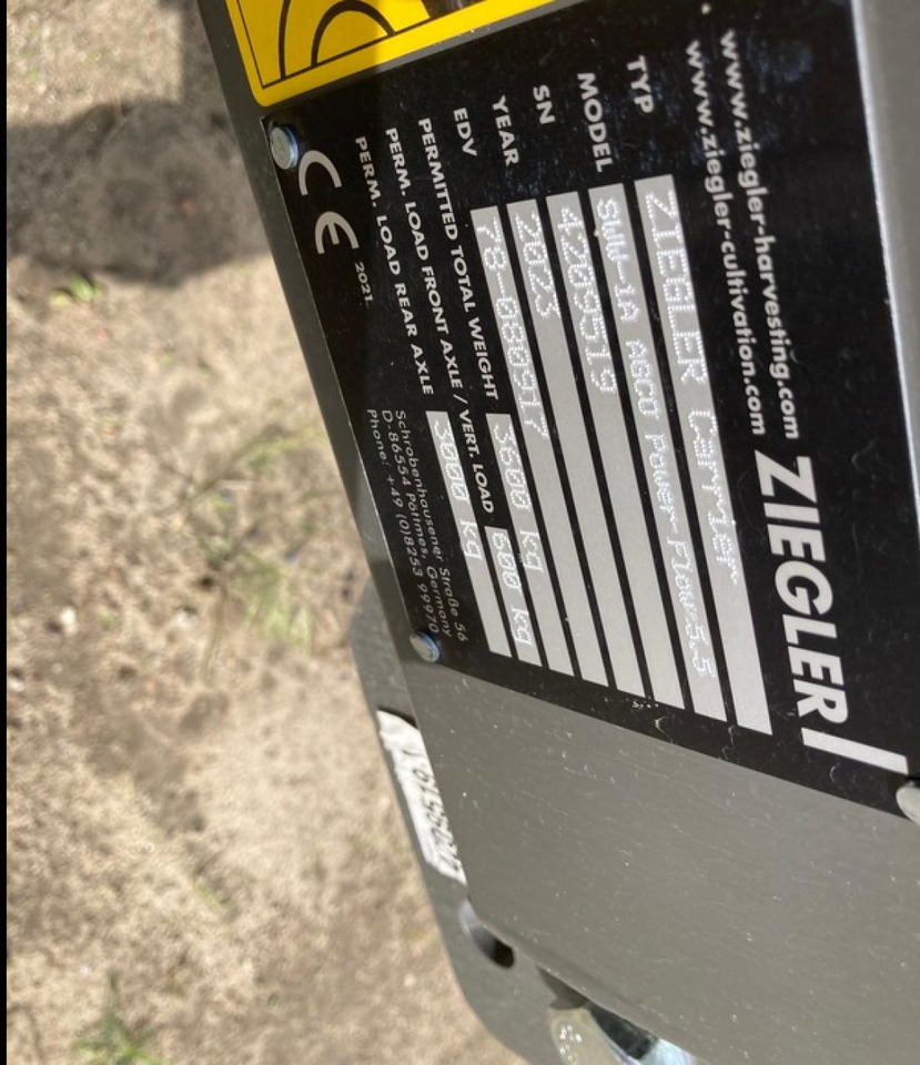 ZIEGLER SCHNEIDWERKSWAGEN AKTION - Moissoneuse: photos 4 ZIEGLER SCHNEIDWERKSWAGEN AKTION - Moissoneuse: photos 4