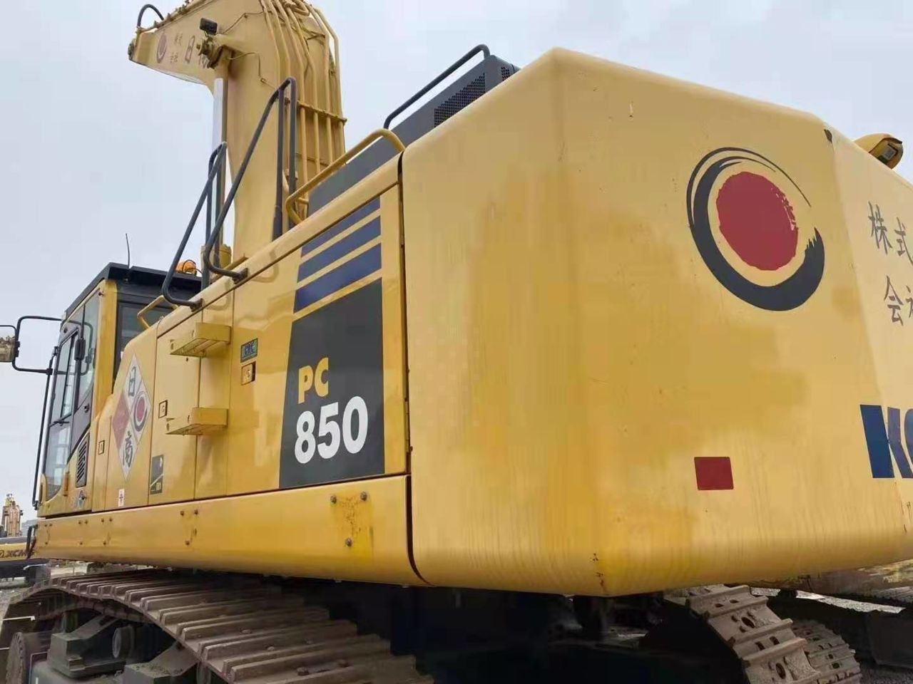 Pelle sur chenille Komatsu PC850: photos 1