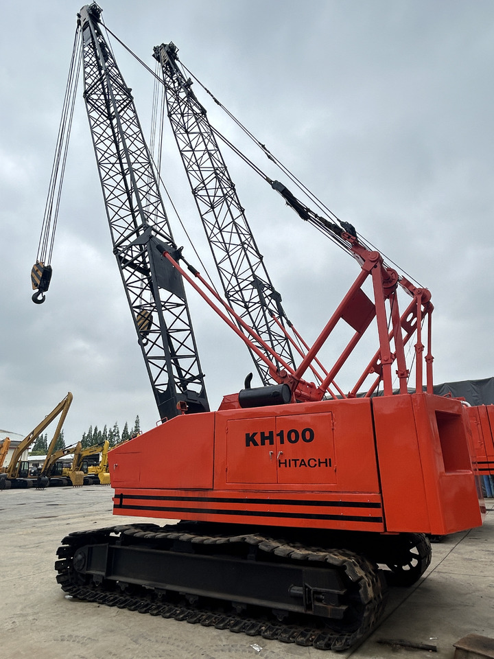 Hitachi Low Price Hitachi Kh100 30 Tons crawler crane for Sale - Dragline (pelle à benne traînante): photos 5 Hitachi Low Price Hitachi Kh100 30 Tons crawler crane for Sale - Dragline (pelle à benne traînante): photos 5
