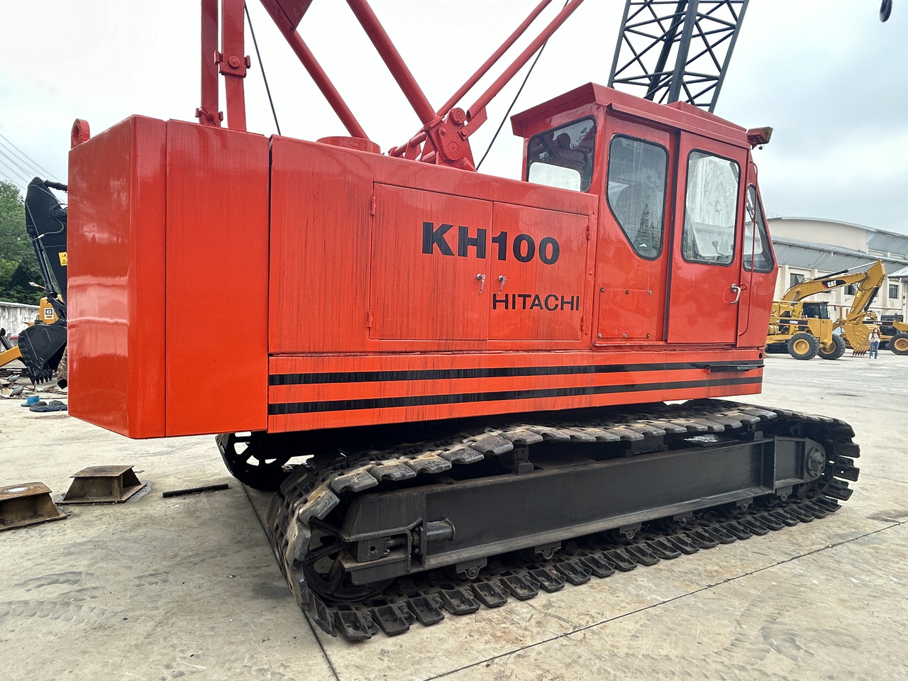 Hitachi Low Price Hitachi Kh100 30 Tons crawler crane for Sale - Dragline (pelle à benne traînante): photos 2 Hitachi Low Price Hitachi Kh100 30 Tons crawler crane for Sale - Dragline (pelle à benne traînante): photos 2