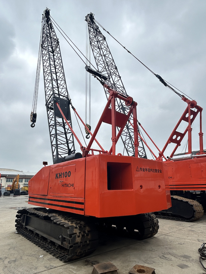 Hitachi Low Price Hitachi Kh100 30 Tons crawler crane for Sale - Dragline (pelle à benne traînante): photos 4 Hitachi Low Price Hitachi Kh100 30 Tons crawler crane for Sale - Dragline (pelle à benne traînante): photos 4