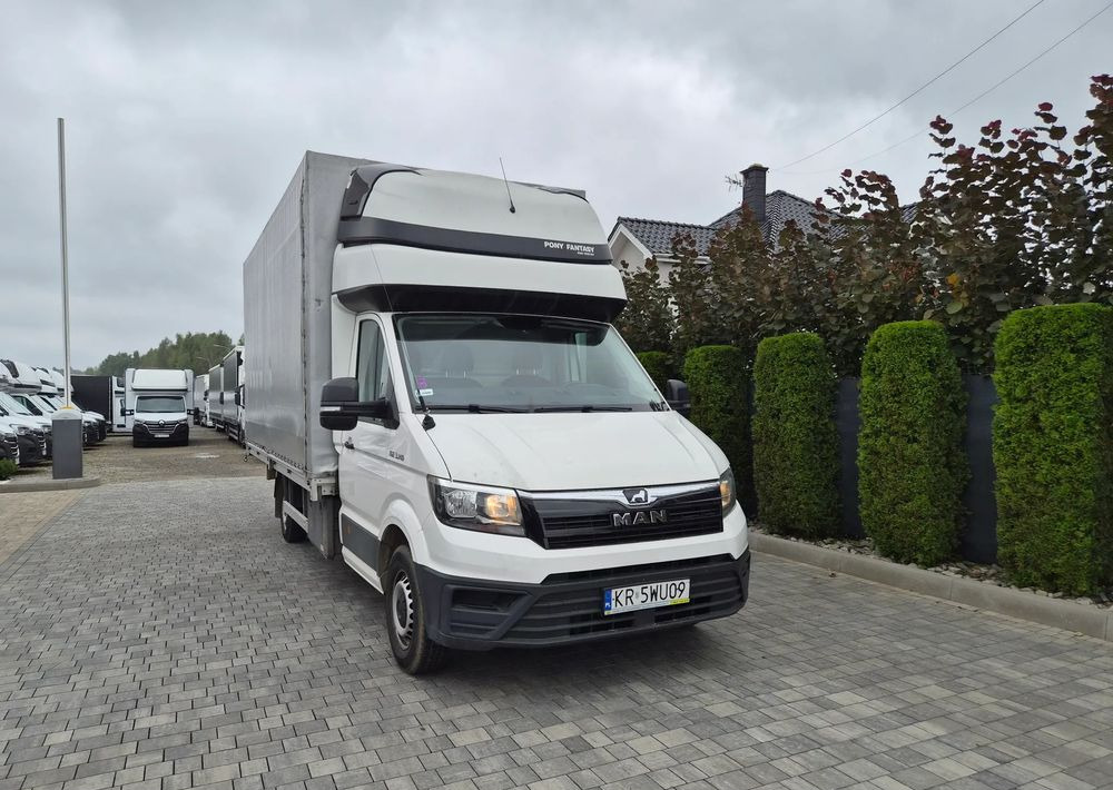 MAN TGE 10 PALET zaw.poduszki 2021r EURO 6 - Utilitaire rideaux coulissants (PLSC): photos 1 MAN TGE 10 PALET zaw.poduszki 2021r EURO 6 - Utilitaire rideaux coulissants (PLSC): photos 1