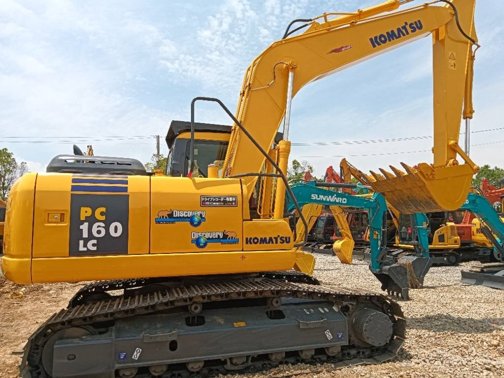 Komatsu PC 160 - Pelle sur chenille: photos 1 Komatsu PC 160 - Pelle sur chenille: photos 1