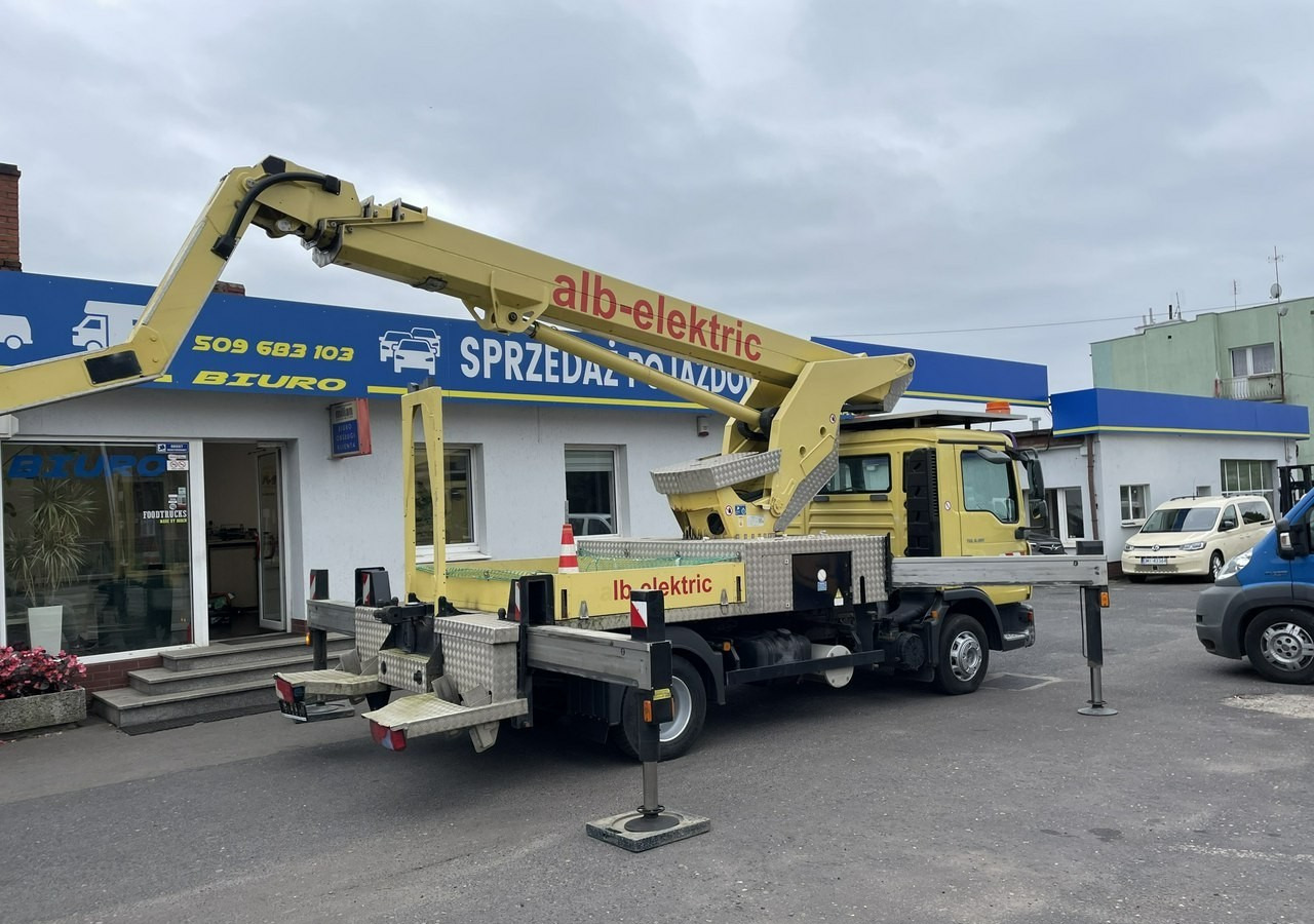 MAN Inny MAN Man TGL 8.180 Podnośnik koszowy 27m RUTHMANN T270 Zwyżka 2008 - Camion avec nacelle: photos 2 MAN Inny MAN Man TGL 8.180 Podnośnik koszowy 27m RUTHMANN T270 Zwyżka 2008 - Camion avec nacelle: photos 2