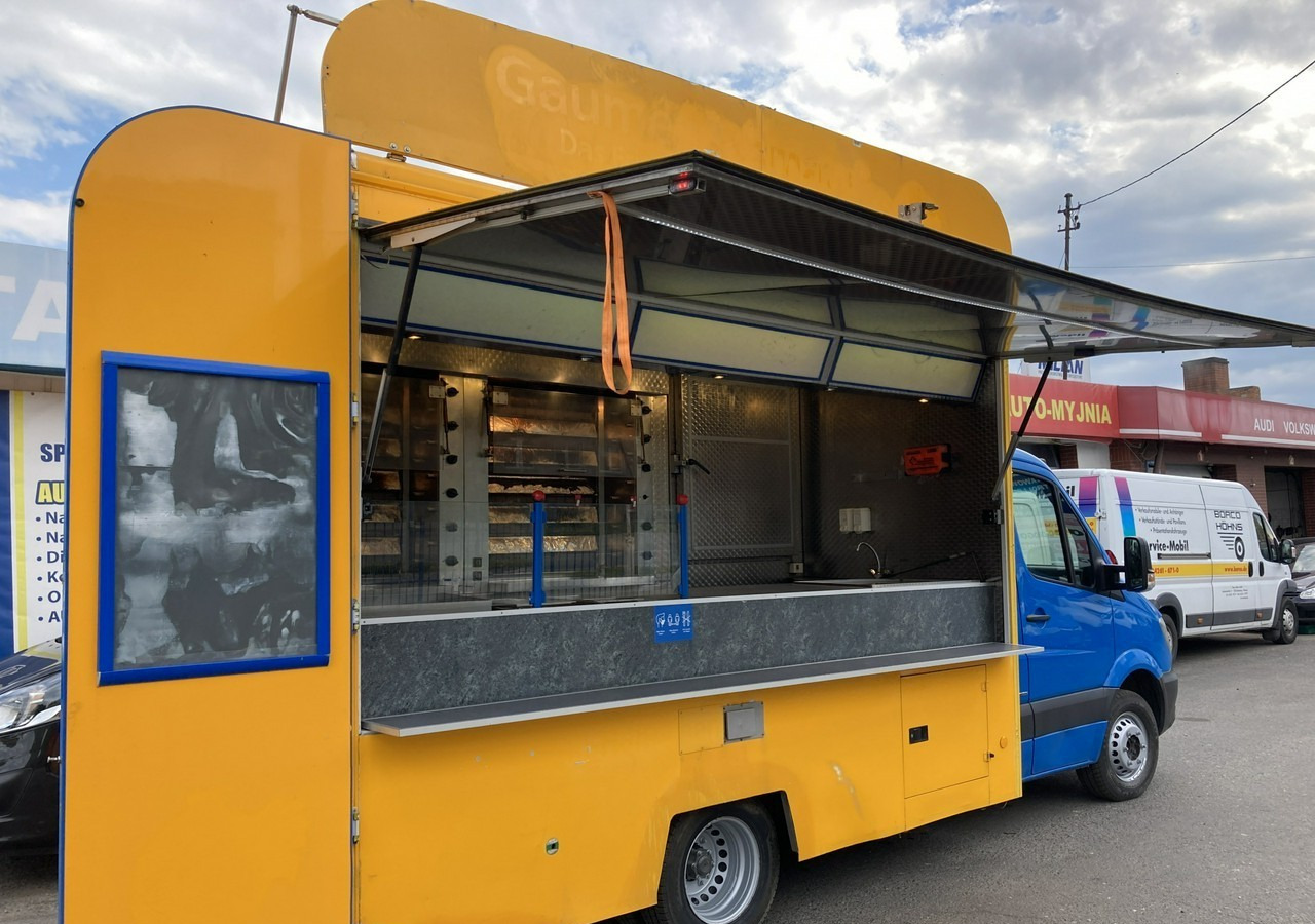 Mercedes-Benz Sprinter Autosklep Grill kurczak Gastronomiczny Food Truck Foodtruck sklep 20 - Camion magasin: photos 1 Mercedes-Benz Sprinter Autosklep Grill kurczak Gastronomiczny Food Truck Foodtruck sklep 20 - Camion magasin: photos 1