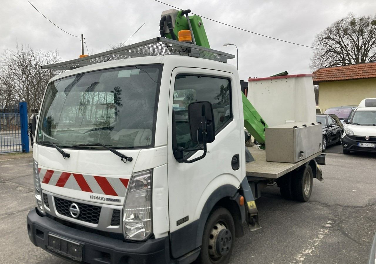 Nissan Cabstar Cabstar Canter Zwyżka Podnośnik koszowy 14.5 m 63tkm 2014r - Camion avec nacelle: photos 1 Nissan Cabstar Cabstar Canter Zwyżka Podnośnik koszowy 14.5 m 63tkm 2014r - Camion avec nacelle: photos 1