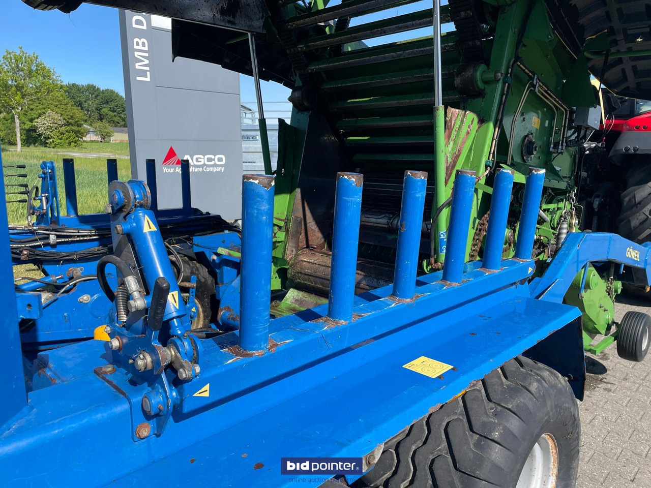 Presse à balles rondes Krone Comprima F 155 XC: photos 10