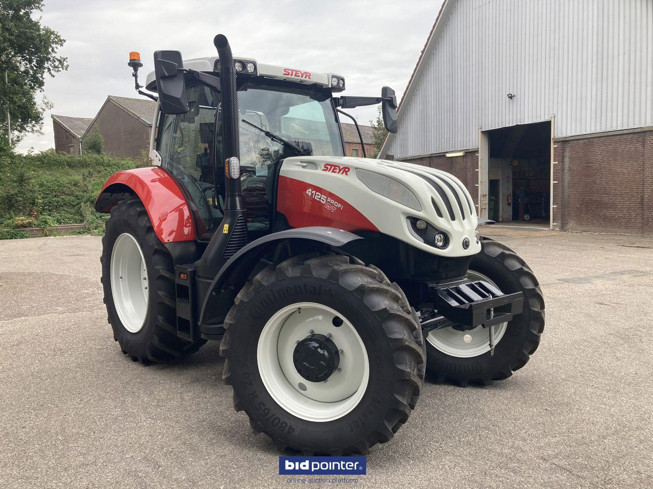 Steyr 4125 profi CVT - Tracteur agricole: photos 5 Steyr 4125 profi CVT - Tracteur agricole: photos 5