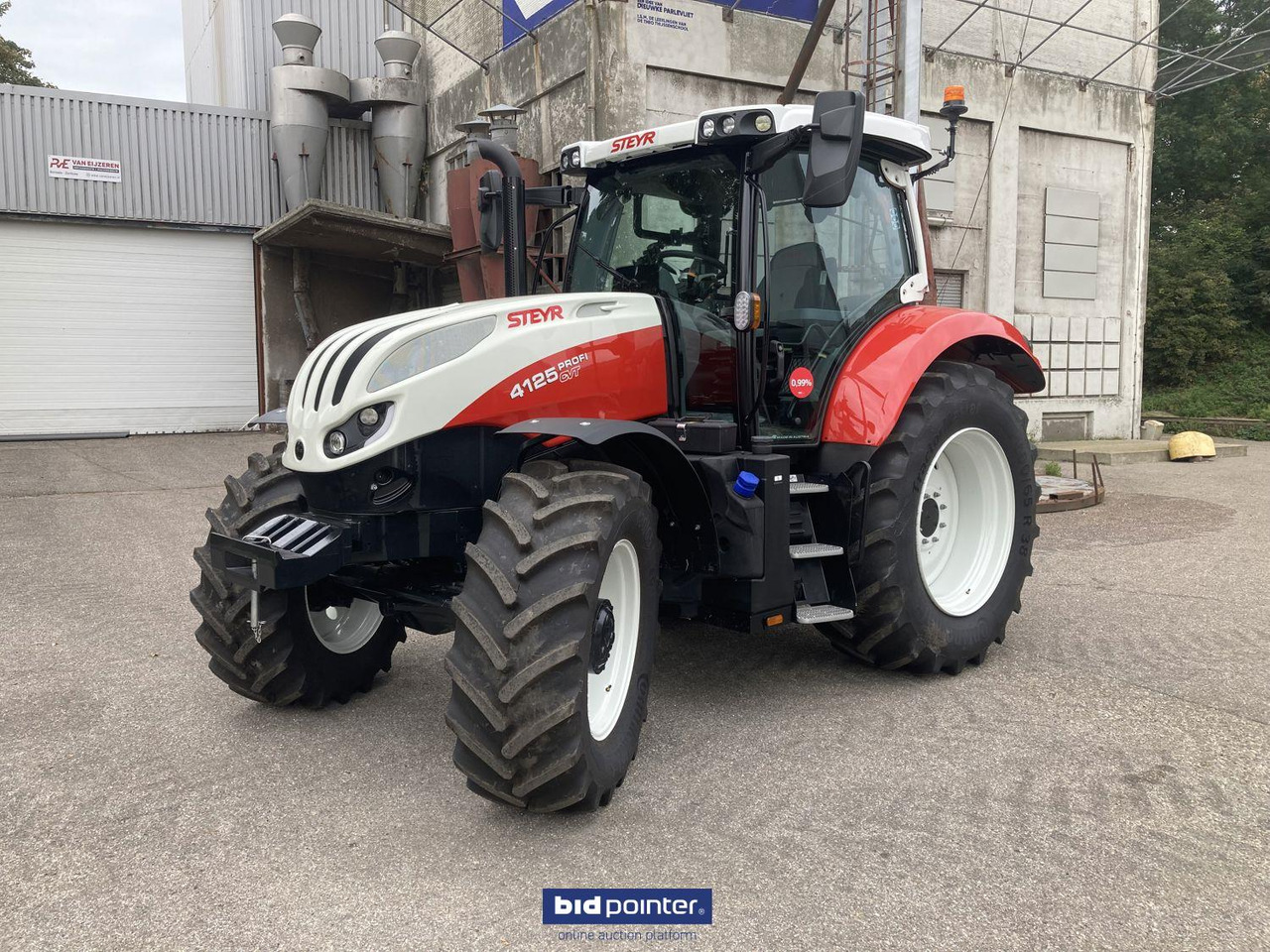Steyr 4125 profi CVT - Tracteur agricole: photos 1 Steyr 4125 profi CVT - Tracteur agricole: photos 1