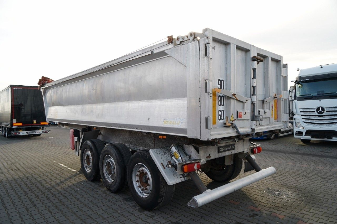 Benalu WYWROTKA / 23 m3 / ALUMINIOWA / OŚ PODNOSZONA / - Semi-remorque benne: photos 3 Benalu WYWROTKA / 23 m3 / ALUMINIOWA / OŚ PODNOSZONA / - Semi-remorque benne: photos 3