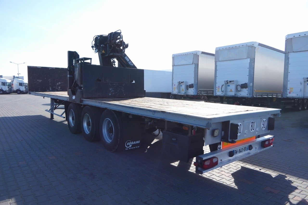 Kaiser PLATFORM/FOR BUILDING/CRANE HIAB /STRONG-FLOOR - Semi-remorque plateau: photos 3 Kaiser PLATFORM/FOR BUILDING/CRANE HIAB /STRONG-FLOOR - Semi-remorque plateau: photos 3