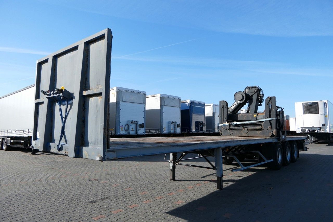 Kaiser PLATFORM/FOR BUILDING/CRANE HIAB /STRONG-FLOOR - Semi-remorque plateau: photos 2 Kaiser PLATFORM/FOR BUILDING/CRANE HIAB /STRONG-FLOOR - Semi-remorque plateau: photos 2