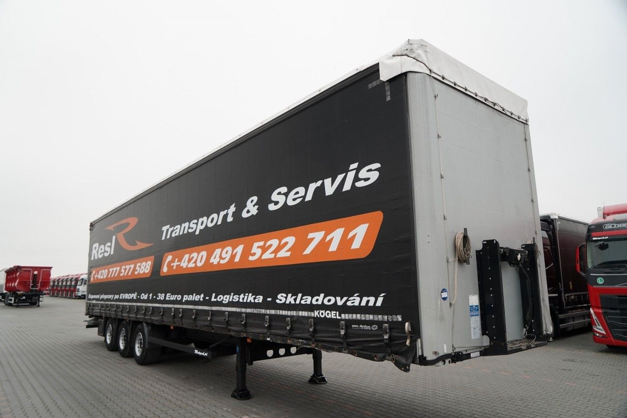 Kögel FIRANKA / MEGA / OŚ PODNOSZONA / OSIE SAF / DACH - Semi-remorque rideaux coulissants: photos 2 Kögel FIRANKA / MEGA / OŚ PODNOSZONA / OSIE SAF / DACH - Semi-remorque rideaux coulissants: photos 2