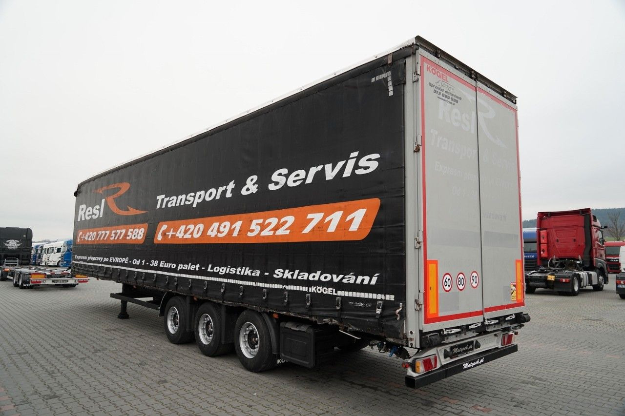 Kögel FIRANKA / MEGA / OŚ PODNOSZONA / OSIE SAF / DACH - Semi-remorque rideaux coulissants: photos 5 Kögel FIRANKA / MEGA / OŚ PODNOSZONA / OSIE SAF / DACH - Semi-remorque rideaux coulissants: photos 5