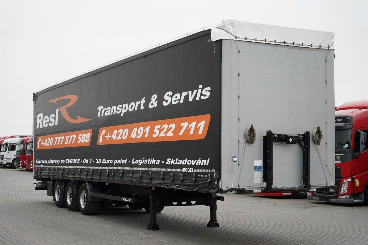 Kögel FIRANKA / MEGA / OŚ PODNOSZONA / OSIE SAF / DACH - Semi-remorque rideaux coulissants: photos 1 Kögel FIRANKA / MEGA / OŚ PODNOSZONA / OSIE SAF / DACH - Semi-remorque rideaux coulissants: photos 1