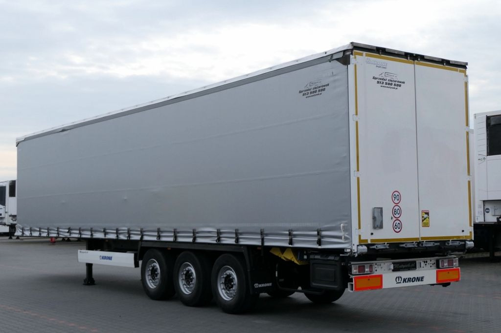 Krone CURTAINSIDER /STANDARD/LIFT ROOF & AXLE - Semi-remorque rideaux coulissants: photos 3 Krone CURTAINSIDER /STANDARD/LIFT ROOF & AXLE - Semi-remorque rideaux coulissants: photos 3