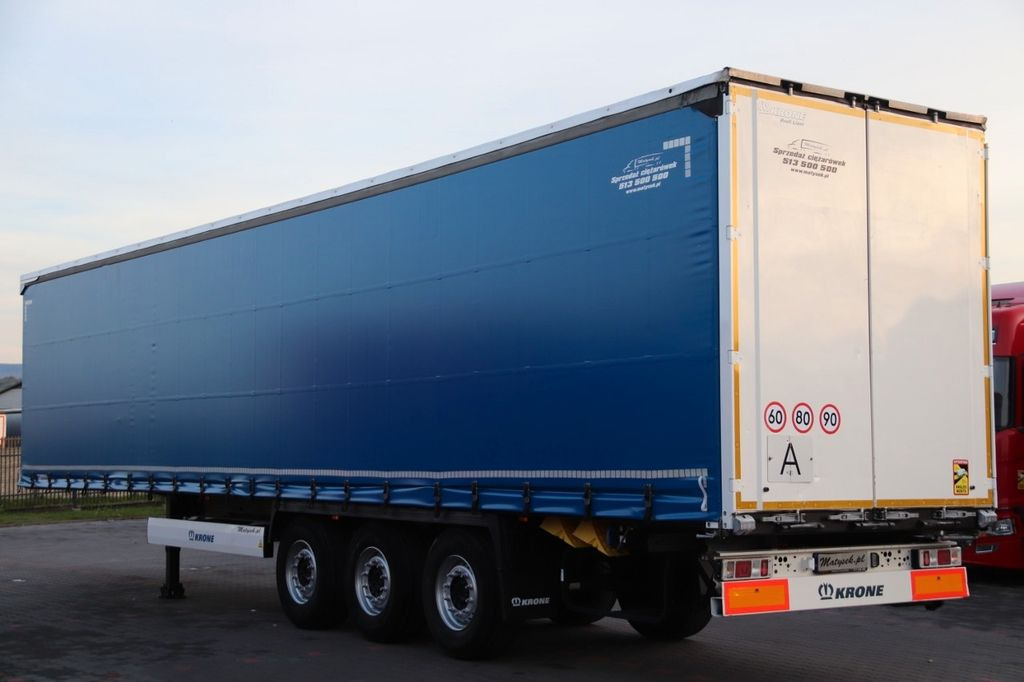 Krone CURTAINSIDER/STANDARD/LIFTED ROOF/LIFT AXLE/2019 - Semi-remorque rideaux coulissants: photos 5 Krone CURTAINSIDER/STANDARD/LIFTED ROOF/LIFT AXLE/2019 - Semi-remorque rideaux coulissants: photos 5
